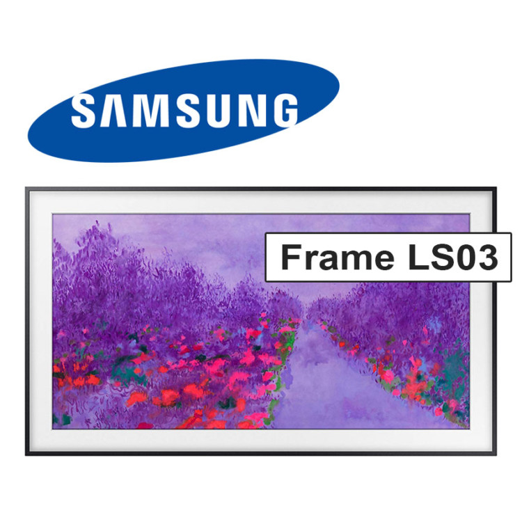 Samsung the Frame TV LS03 4K HDR mit Art Mode & Lifestyle Design